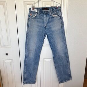 Classic Wranglers Fire Resistant Blue Jeans